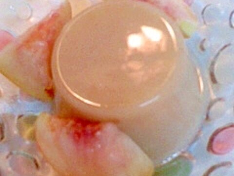 桃姫のミルクティープリン